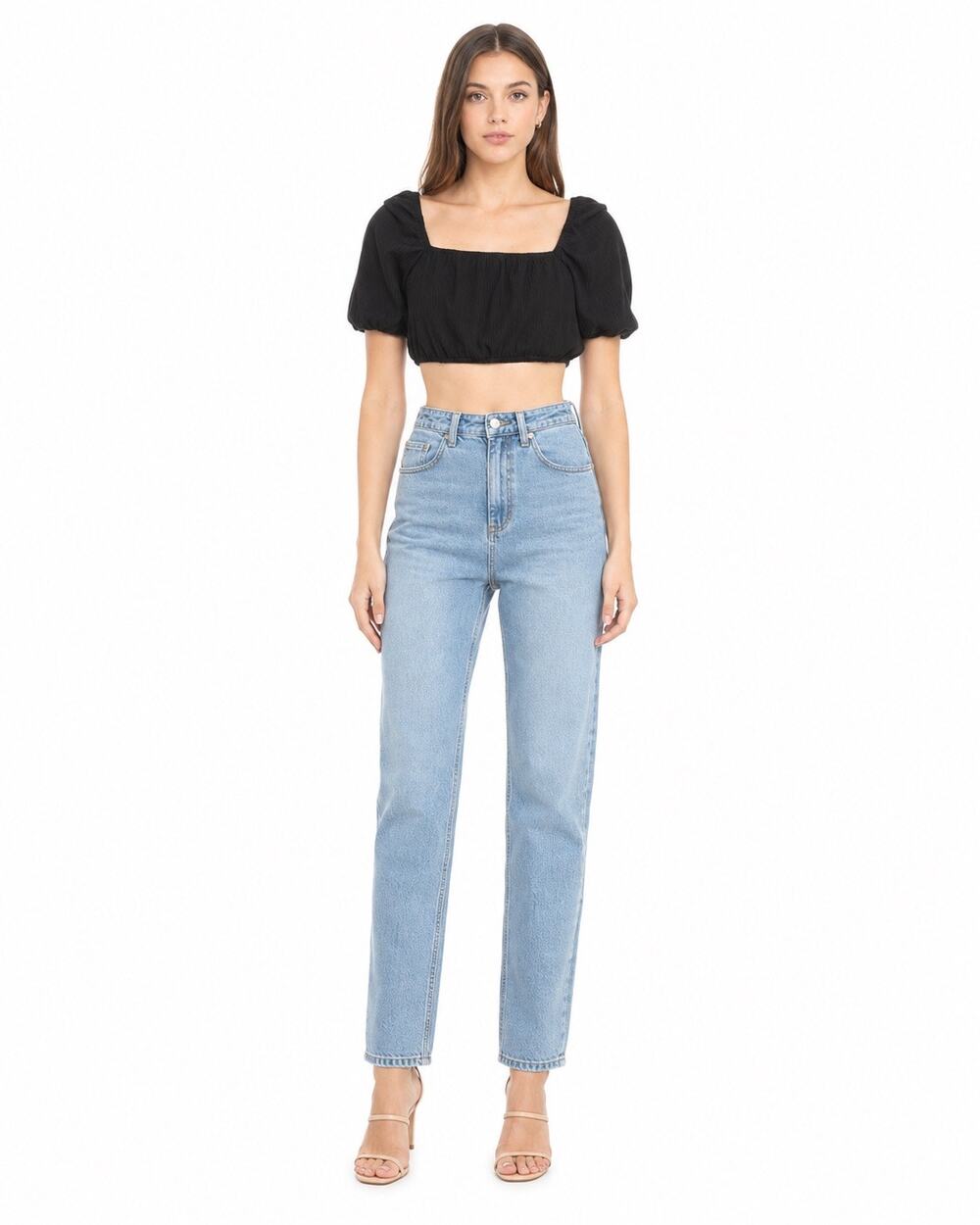 The Fifth Label Vesture Cotton Ribbed Crop Top
